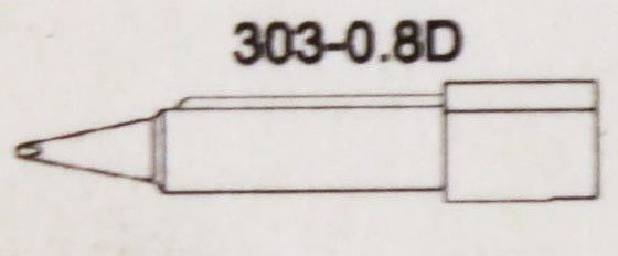 303-0.8D Soldering Tip