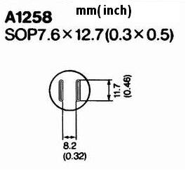 Hot Air Nozzle A1258