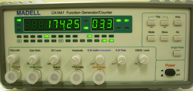 20MHz Function Generator/Frequency Counter