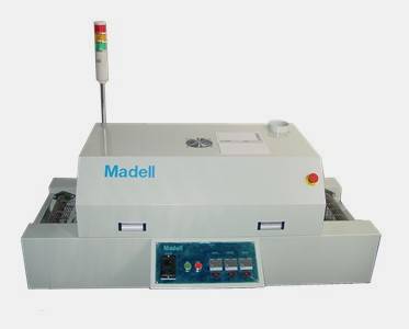 Tabletop IR+Convection Reflow Oven with PCB Conveyor