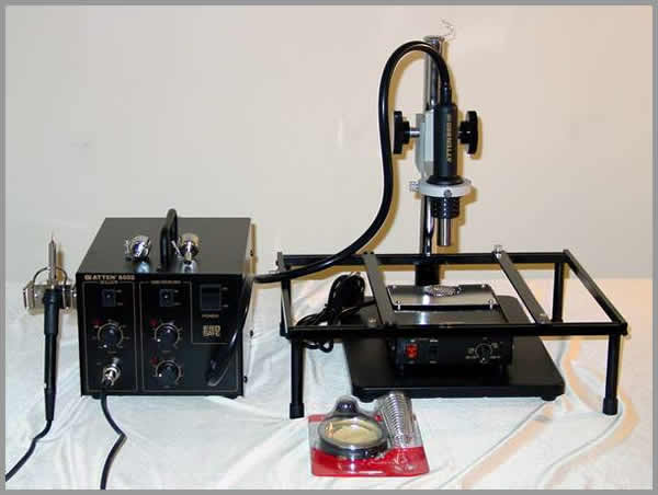 Madell 8502 Rework Station(2 Nozzles)+Fixture+Hot Plate