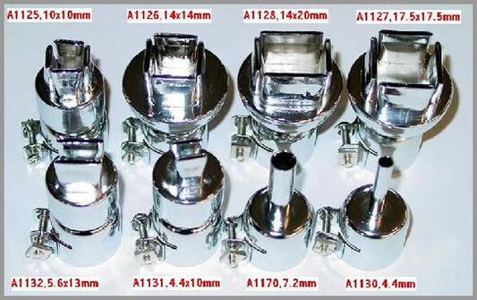 6 Hot Air Nozzles