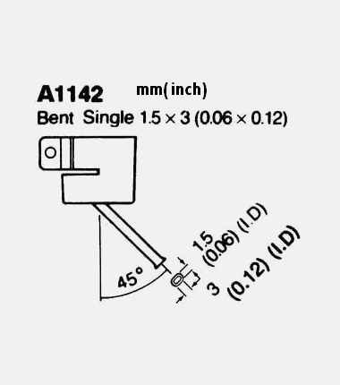 Hot Air Nozzle A1142
