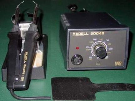 QK989 Hot Tweezers with Madell SD-04B Soldering Station Base